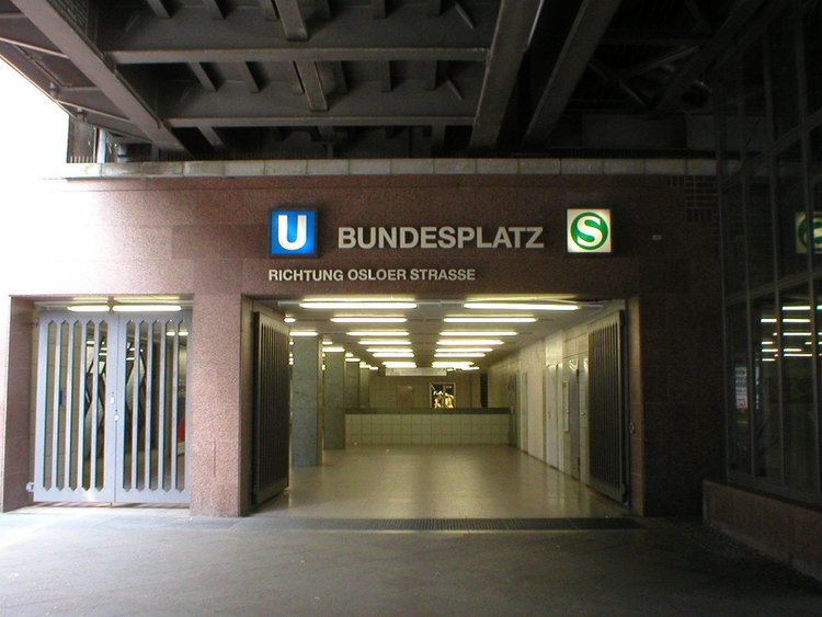 Berlin Bundesplatz station