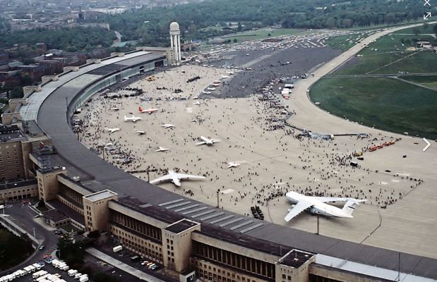 Berlin Tempelhof Airport Berlin Tempelhof Airport an abandoned international airport in the
