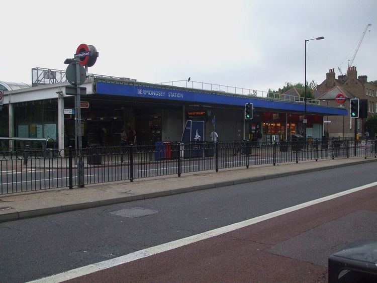 Bermondsey tube station