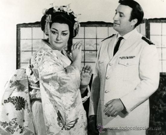 Bernabé Martí Montserrat Caballe and her husband Bernabe Marti in Madame Butterfly