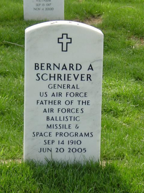 Bernard Adolph Schriever Bernard Adolph Schriever General United States Air Force