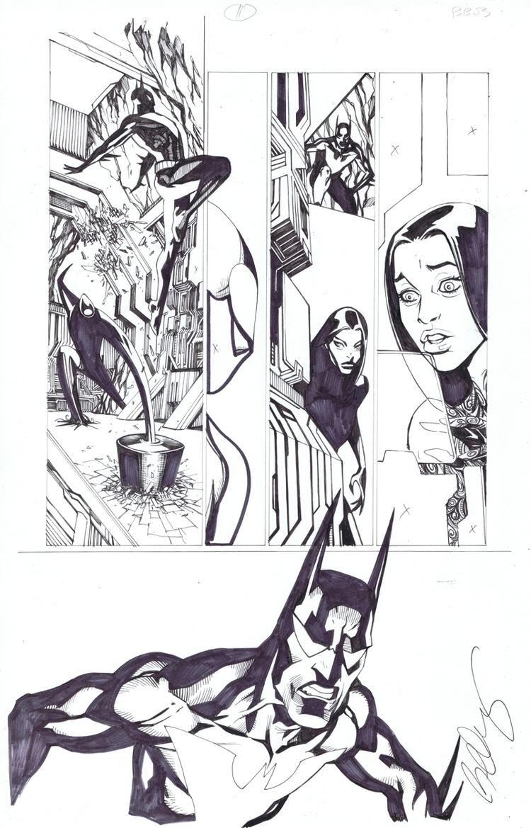 Bernard Chang Bernard Chang Batman Beyond in Phillip Hesters 2010s Comic Art