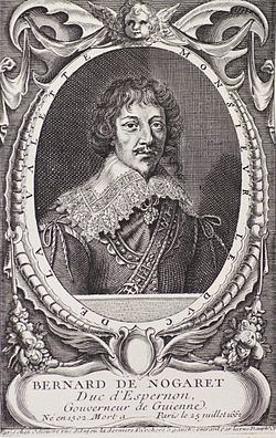 Bernard de Nogaret de La Valette d'Épernon httpsuploadwikimediaorgwikipediacommonsthu