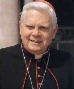 Bernard Francis Law Metropolitan Archbishop emeritus Bernard Francis Law of Boston USA