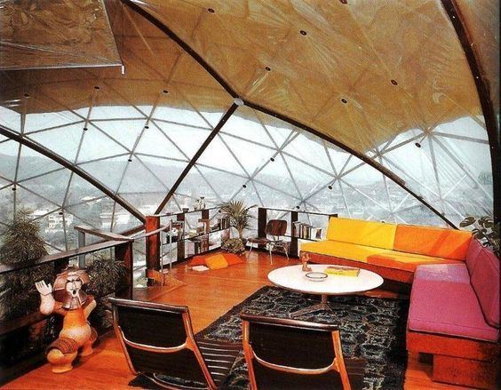 Bernard Judge Architecture Dome Plastic Bubble Bubble House by Bernard Judge