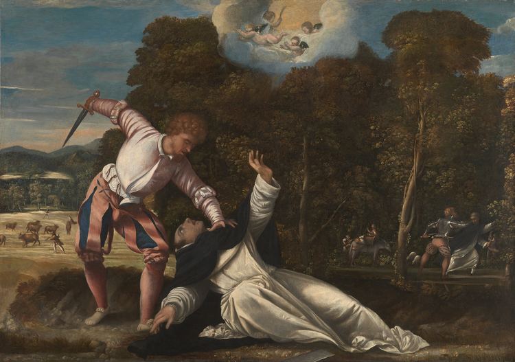 Bernardino da Asola FileAttributed to Bernardino da Asola The Death of Saint Peter