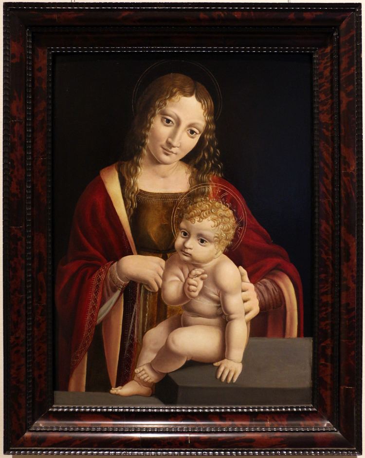 Bernardino de' Conti FileBernardino de conti madonna col bambino 14951500 caJPG