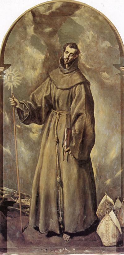 Bernardino of Siena St Bernardino of Siena El Greco WikiArtorg
