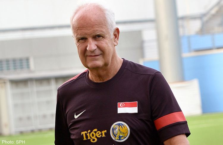 Bernd Stange Football New training facility for football here AsiaOne