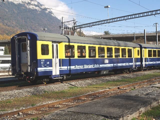 Bernese Oberland railway Eingestellte Bahnen