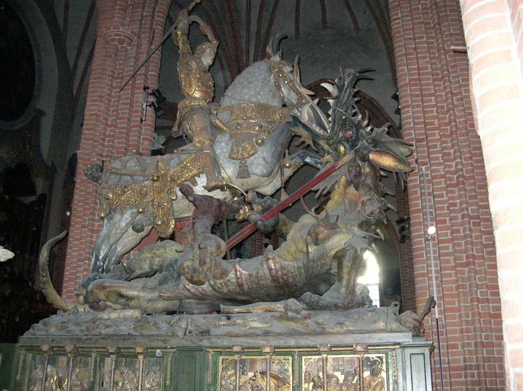 Bernt Notke St George the dragon by the Lubeck master Bernt Notke