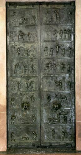 Bernward of Hildesheim Doors of Bishop Bernward