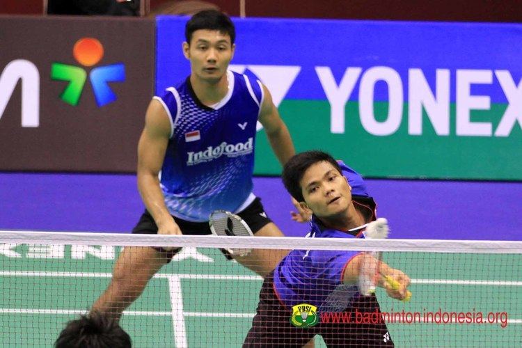 Berry Angriawan Djarum Badminton Taking on Malaysian Doubles BerryRicky