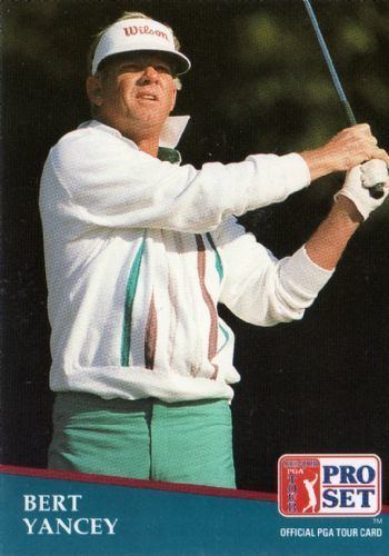 Bert Yancey BERT YANCEY 237 Proset 1991 SENIOR PGA Tour Golf Trading Card