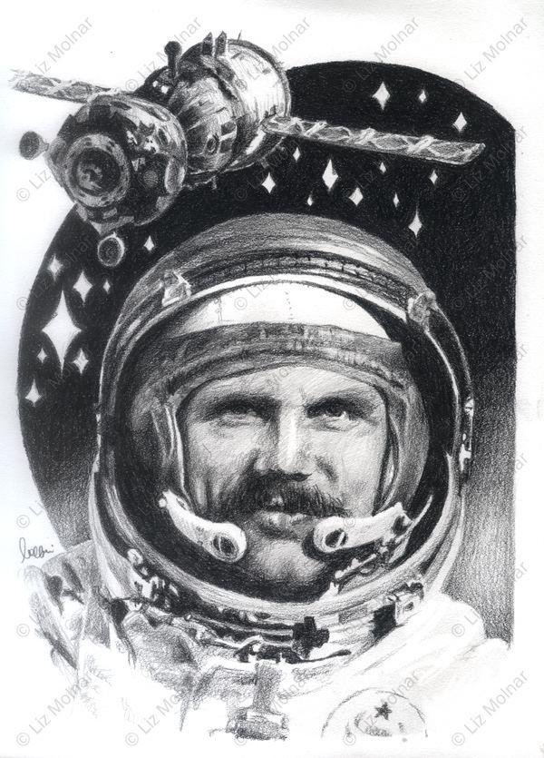 Bertalan Farkas Bertalan Farkas the only Hungarian cosmonaut by Araen on