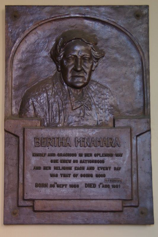 Bertha McNamara Bertha McNamara Monument Australia