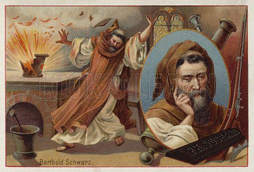 Berthold Schwarz Berthold Schwarz legendary 14th Century German alchemist