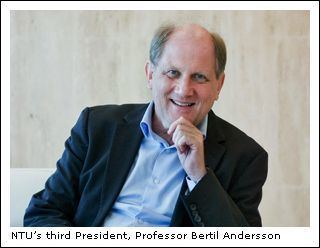 Bertil Andersson Professor Bertil Andersson leads the way