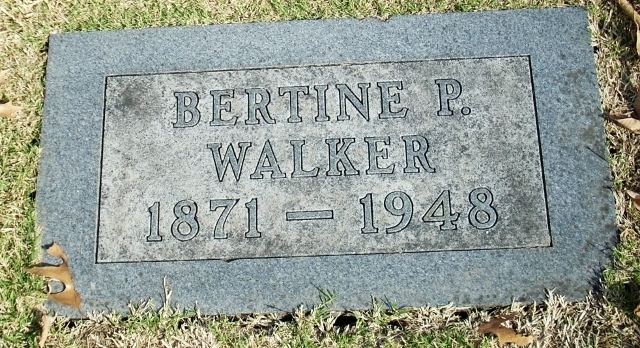 Bertine Pinckney Bertine Pinckney Bert Walker 1871 1948 Find A Grave Memorial