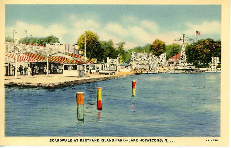 Bertrand Island Amusement Park Bertrand Island Amusement Park Lake Hopatcong New Jersey