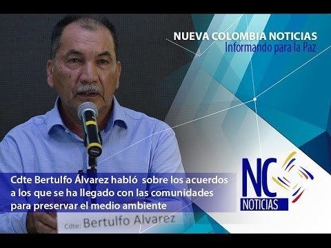 Bertulfo Álvarez Bertulfo lvarez habla sobre el medio ambiente en rueda de prensa