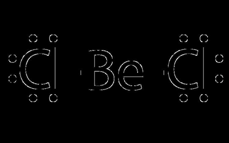 Beryllium chloride What is the molecular geometry or shape of beryllium chloride
