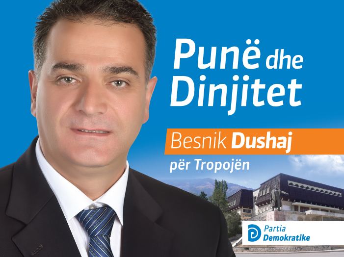 Besnik Dushaj Besnik Dushaj Premtoj m shum infrastruktur Zgjedhje 2015