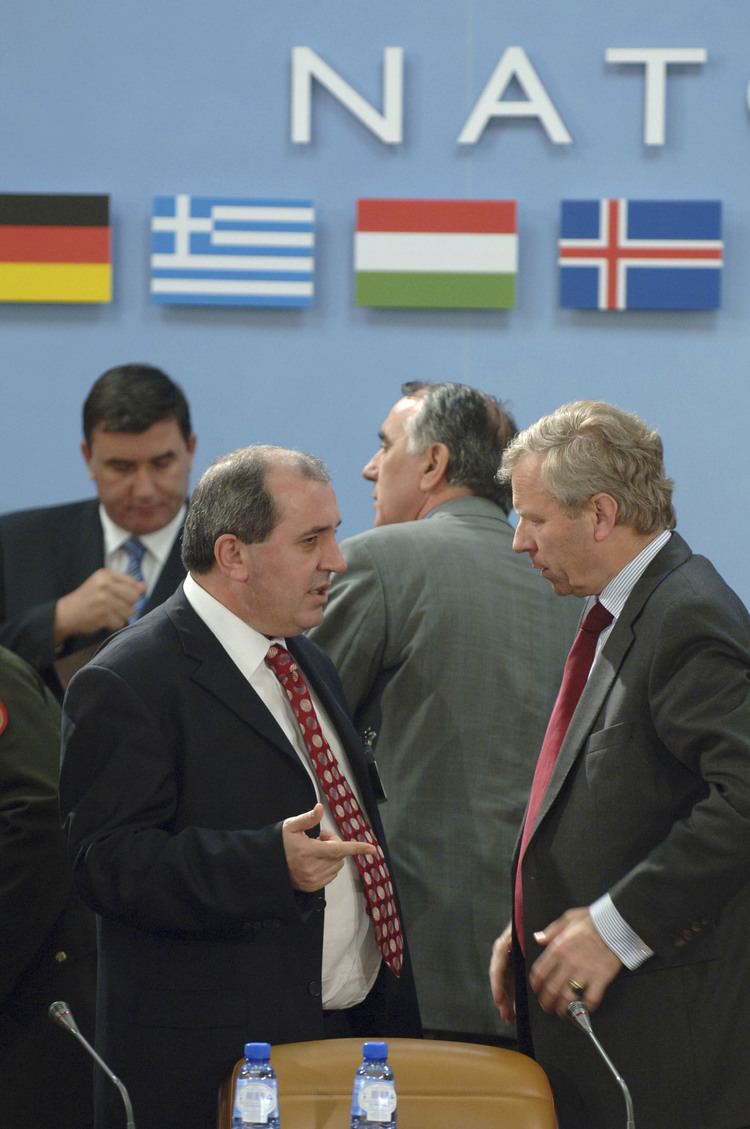 Besnik Mustafaj NATO Media Library Visit to NATO by Albanian Ministers of
