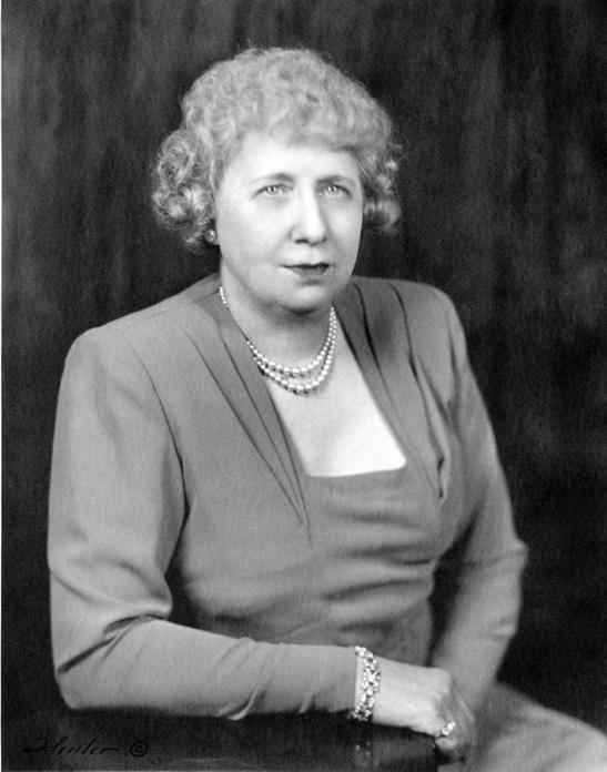 Bess Truman Truman Library Photograph Portrait of Bess Truman