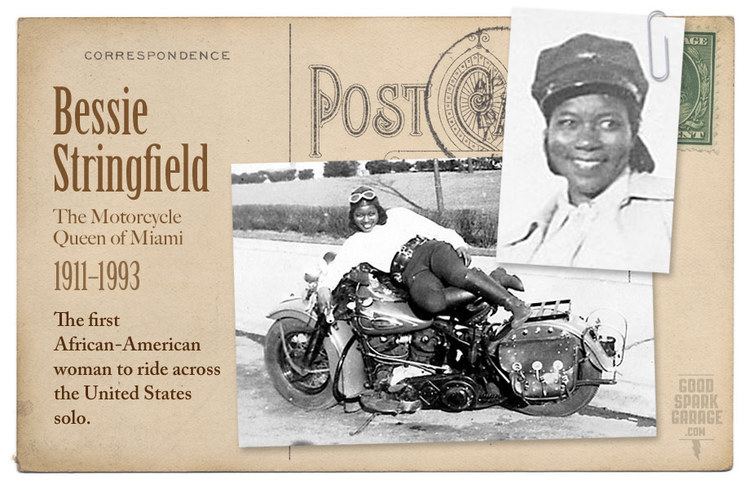Bessie Stringfield Bessie Stringfield Motorcyclist