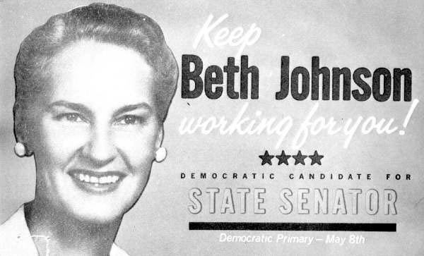 Beth Johnson (politician) Beth Johnson The Florida Memory Blog