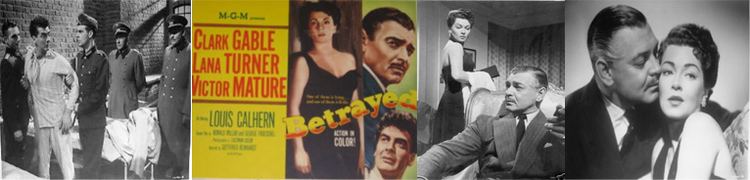 Betrayed (1954 film) movie scenes Betrayed 1954 