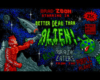 Better Dead Than Alien Better Dead Than Alien Amiga Game Games Download ADF Cheat