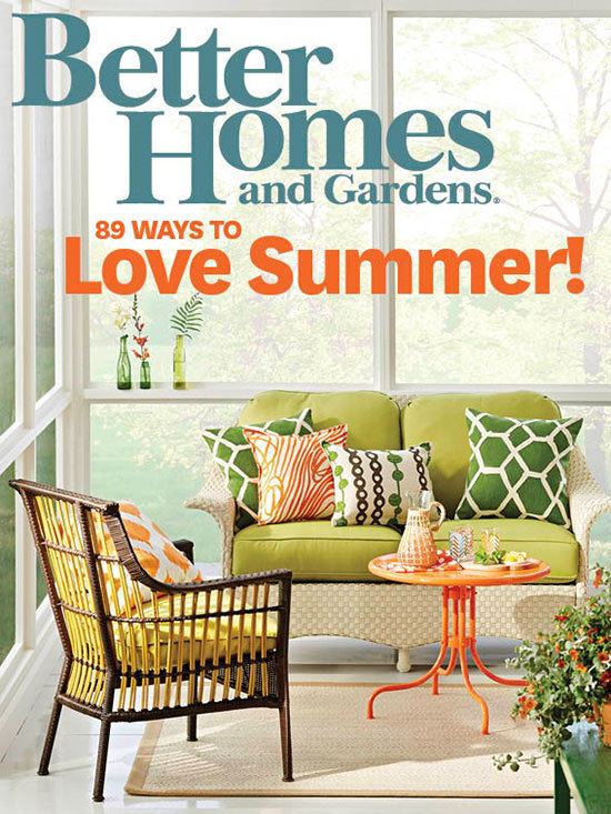 Better Homes and Gardens (magazine) Better Homes and Gardens magazine