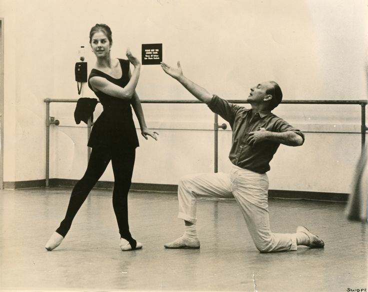 Bettijane Sills Bettijane Sills with George Balanchine Photo by Martha Swope