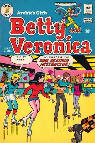 Betty and Veronica (comic book) Archie Comics Retro Betty and Veronica Comic Book Cover No211
