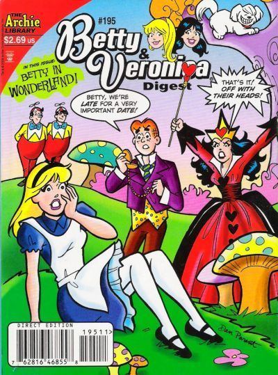 Betty and Veronica (comic book) Betty amp Veronica Digest Comic Book 204 250 Comic MegaStore
