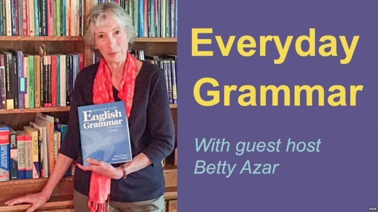 Betty Azar Everyday Grammar The Sounds of Grammar with Betty Azar