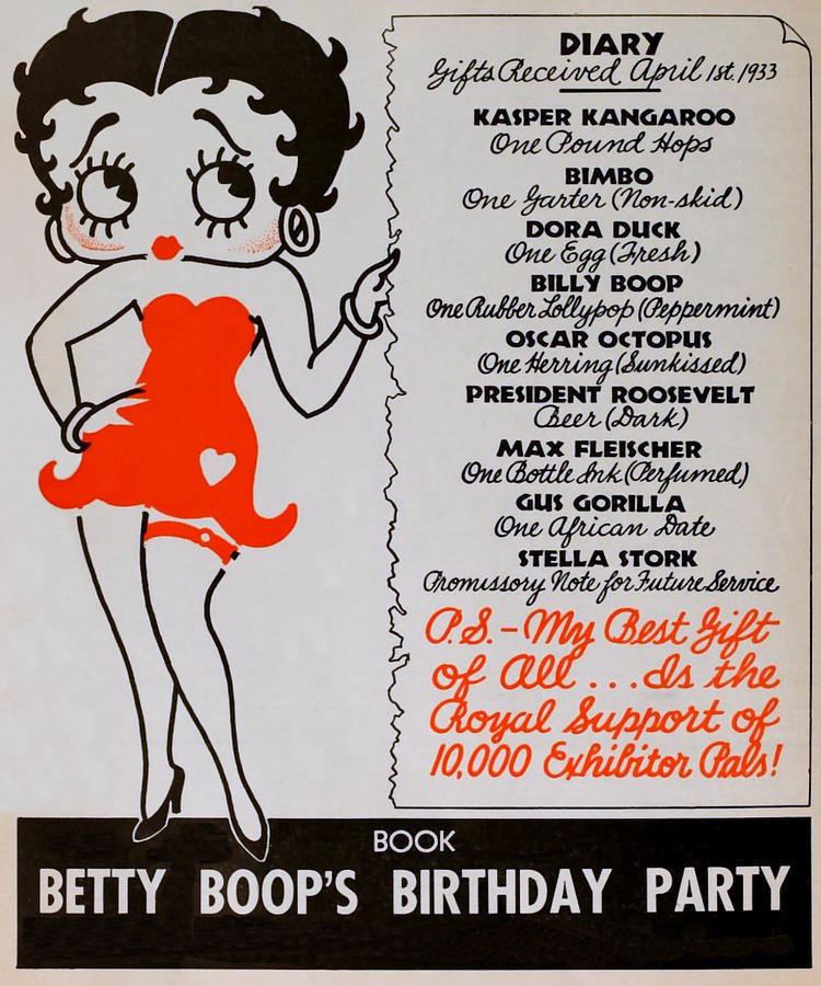 Betty Boops Birthday Party movie poster