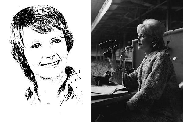 Betty Caywood Betty Caywood and Mary Shane Baseballs First Female Announcers