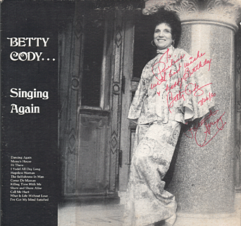 Betty Cody Betty CodySinging Again