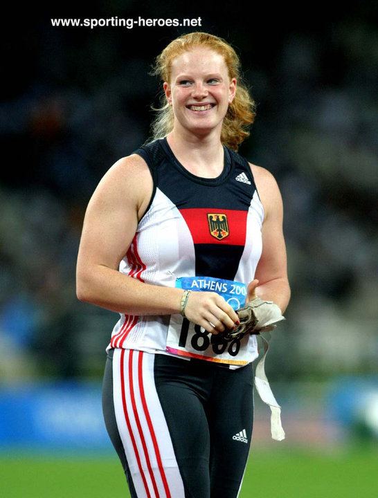 Betty Heidler Betty Heidler Fourth in Hammer at 2004 Olympics result