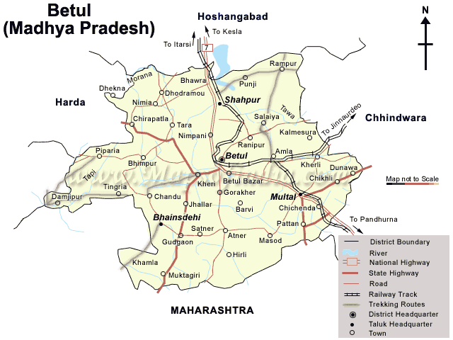 Betul, Madhya Pradesh Tourist places in Betul, Madhya Pradesh