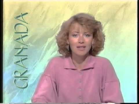 Beverley Ashworth Granada Television InVision Continuity With Beverley Ashworth 1989