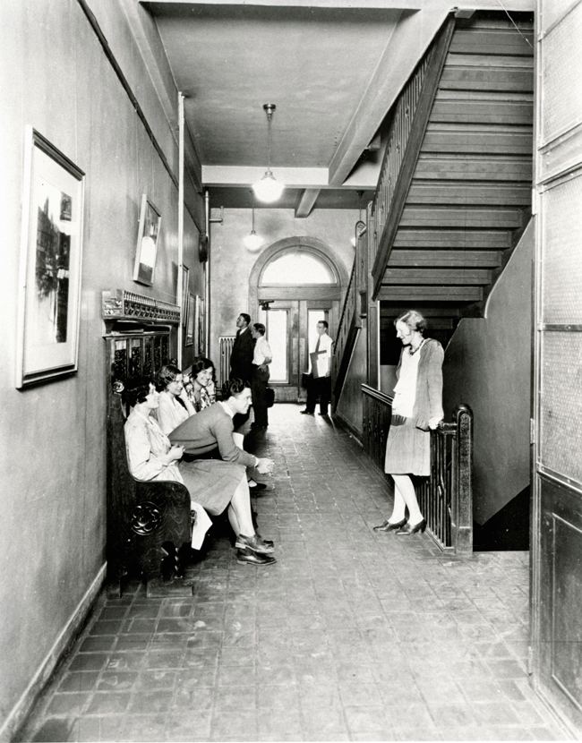 Bevier Memorial Building Bevier Memorial Building interior hallway RIT Archive Collections