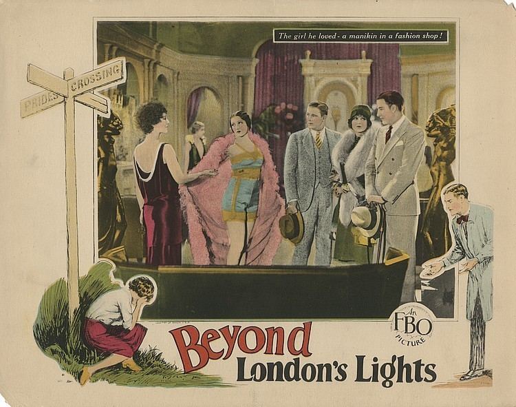 Beyond London Lights Lobby Card from the film Beyond London Lights Well Meet in the