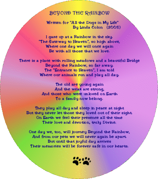 Beyond the Rainbow Beyond the Rainbow Pet Memorials