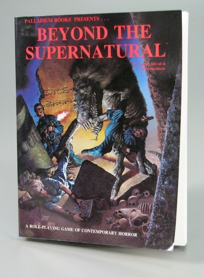 Beyond the Supernatural 1102612 Palladium Books PresentsBeyond the Supernatural A Role
