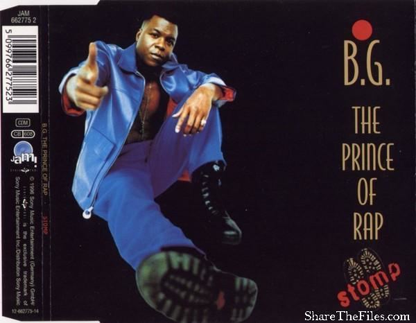 B.G., the Prince of Rap BG The Prince of Rap Stomp 1996 Electronic