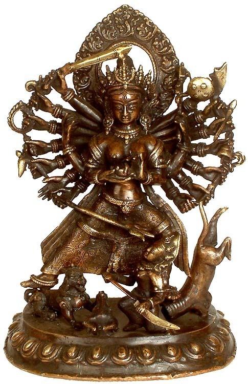 Bhagavathi Durga as Bhagavati